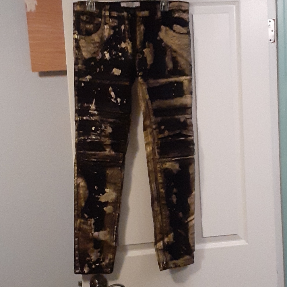 Golden jeans